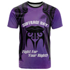 Personalised New Zealand Suffrage Day T Shirt Maori Tattoo Galaxy Vibe - Aussie Hoodie