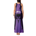 Personalised New Zealand Suffrage Day Tank Maxi Dress Maori Tattoo Galaxy Vibe - Aussie Hoodie