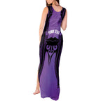 Personalised New Zealand Suffrage Day Tank Maxi Dress Maori Tattoo Galaxy Vibe - Aussie Hoodie