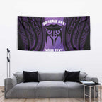 Personalised New Zealand Suffrage Day Tapestry Maori Tattoo Galaxy Vibe - Aussie Hoodie