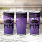 Personalised New Zealand Suffrage Day Tumbler Cup Maori Tattoo Galaxy Vibe - Aussie Hoodie