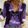 Personalised New Zealand Suffrage Day Women Casual Shirt Maori Tattoo Galaxy Vibe - Aussie Hoodie