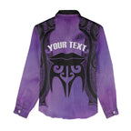 Personalised New Zealand Suffrage Day Women Casual Shirt Maori Tattoo Galaxy Vibe - Aussie Hoodie