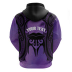 Personalised New Zealand Suffrage Day Zip Hoodie Maori Tattoo Galaxy Vibe - Aussie Hoodie