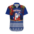 personalised-christmas-in-july-hawaiian-shirt-happy-santa-claus-with-australia-map-blue-style