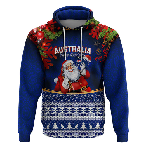 personalised-christmas-in-july-hoodie-happy-santa-claus-with-australia-map-blue-style