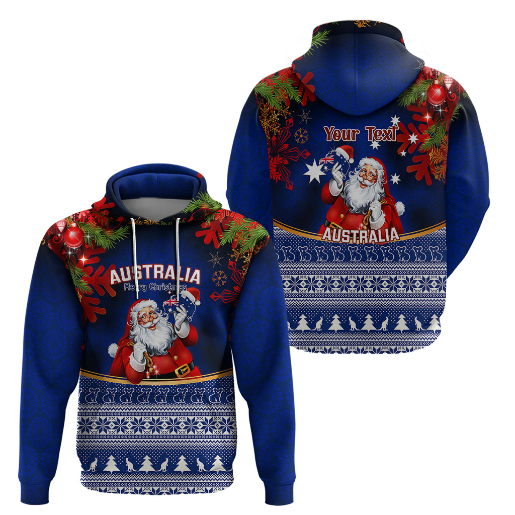 personalised-christmas-in-july-hoodie-happy-santa-claus-with-australia-map-blue-style