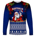 personalised-christmas-in-july-long-sleeve-shirt-happy-santa-claus-with-australia-map-blue-style