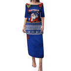 personalised-christmas-in-july-puletasi-happy-santa-claus-with-australia-map-blue-style
