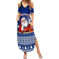 personalised-christmas-in-july-summer-maxi-dress-happy-santa-claus-with-australia-map-blue-style