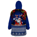 personalised-christmas-in-july-wearable-blanket-hoodie-happy-santa-claus-with-australia-map-blue-style