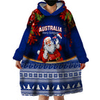 personalised-christmas-in-july-wearable-blanket-hoodie-happy-santa-claus-with-australia-map-blue-style