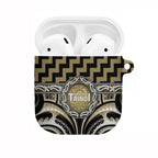 Aotearoa Waikato Tainui AirPods Case Maori Iwi Poutama Puhoro Tattoo
