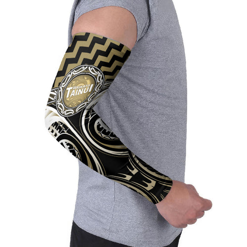 Aotearoa Waikato Tainui Personalised Arm Sleeves Maori Iwi Poutama Puhoro Tattoo