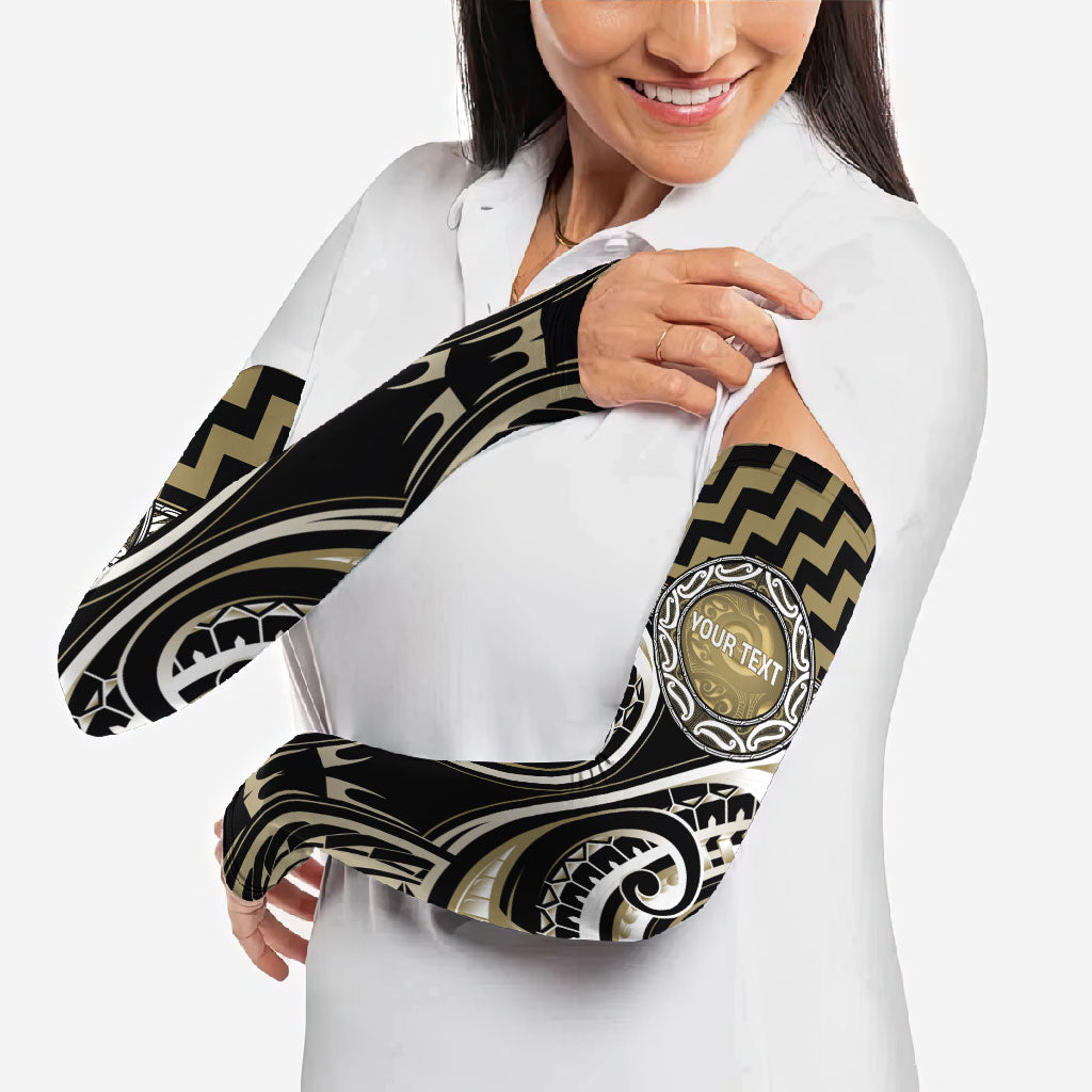 Aotearoa Waikato Tainui Personalised Arm Sleeves Maori Iwi Poutama Puhoro Tattoo