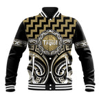 Aotearoa Waikato Tainui Personalised Baseball Jacket Maori Iwi Poutama Puhoro Tattoo