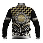 Aotearoa Waikato Tainui Personalised Baseball Jacket Maori Iwi Poutama Puhoro Tattoo