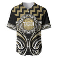 Aotearoa Waikato Tainui Personalised Baseball Jersey Maori Iwi Poutama Puhoro Tattoo
