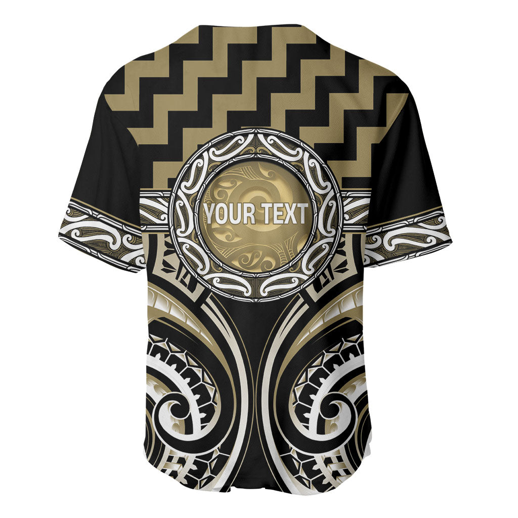 Aotearoa Waikato Tainui Personalised Baseball Jersey Maori Iwi Poutama Puhoro Tattoo