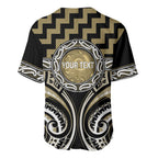 Aotearoa Waikato Tainui Personalised Baseball Jersey Maori Iwi Poutama Puhoro Tattoo