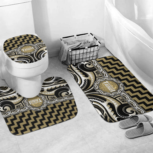 Aotearoa Waikato Tainui Bathroom Set Maori Iwi Poutama Puhoro Tattoo