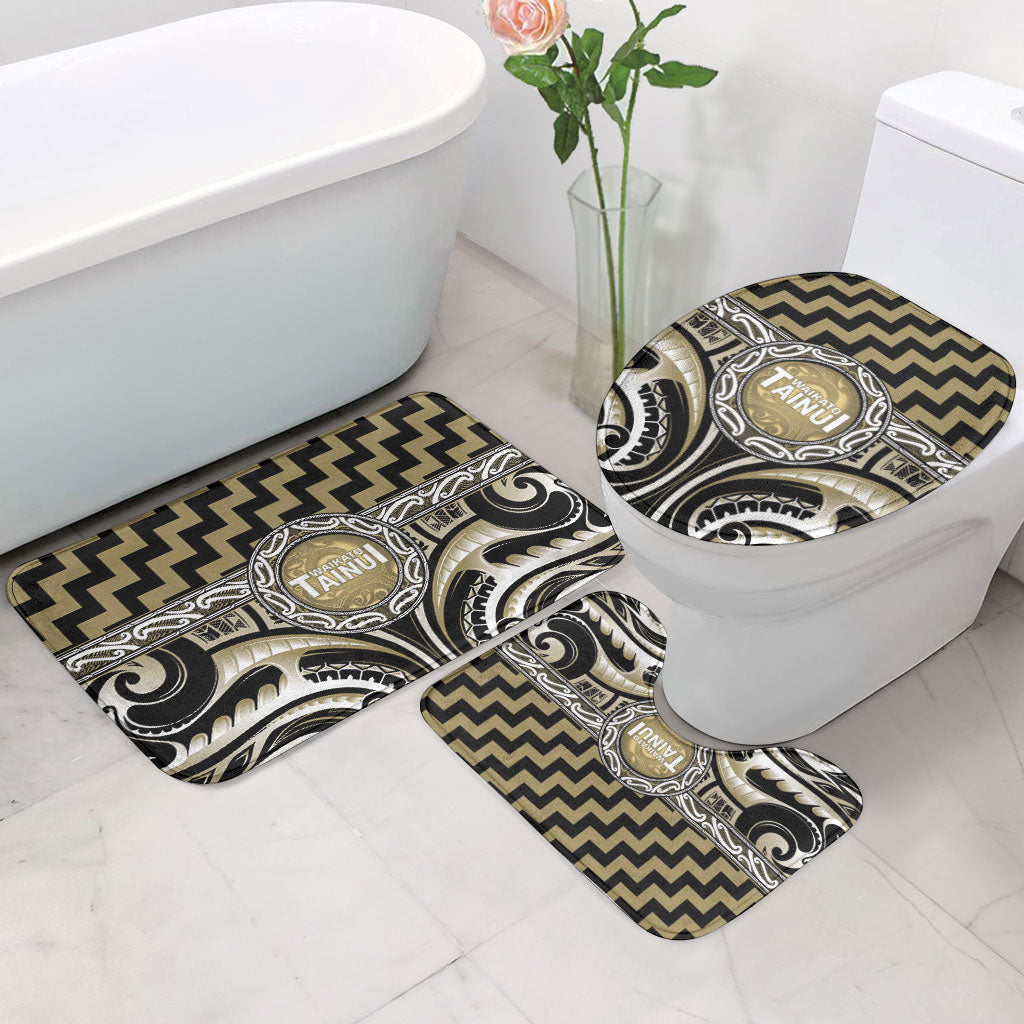 Aotearoa Waikato Tainui Bathroom Set Maori Iwi Poutama Puhoro Tattoo