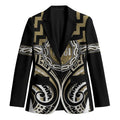 Aotearoa Waikato Tainui Personalised Blazer Maori Iwi Poutama Puhoro Tattoo