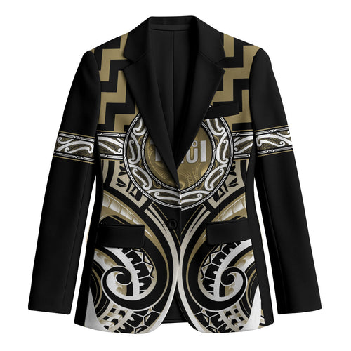 Aotearoa Waikato Tainui Personalised Blazer Maori Iwi Poutama Puhoro Tattoo