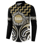 Aotearoa Waikato Tainui Personalised Button Sweatshirt Maori Iwi Poutama Puhoro Tattoo