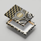 Aotearoa Waikato Tainui Canvas Wall Art Maori Iwi Poutama Puhoro Tattoo