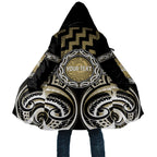 Aotearoa Waikato Tainui Personalised Cloak Maori Iwi Poutama Puhoro Tattoo