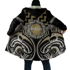 Aotearoa Waikato Tainui Personalised Cloak Maori Iwi Poutama Puhoro Tattoo