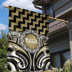 Aotearoa Waikato Tainui Garden Flag Maori Iwi Poutama Puhoro Tattoo