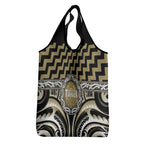 Aotearoa Waikato Tainui Grocery Bag Maori Iwi Poutama Puhoro Tattoo