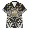 Aotearoa Waikato Tainui Personalised Hawaiian Shirt Maori Iwi Poutama Puhoro Tattoo
