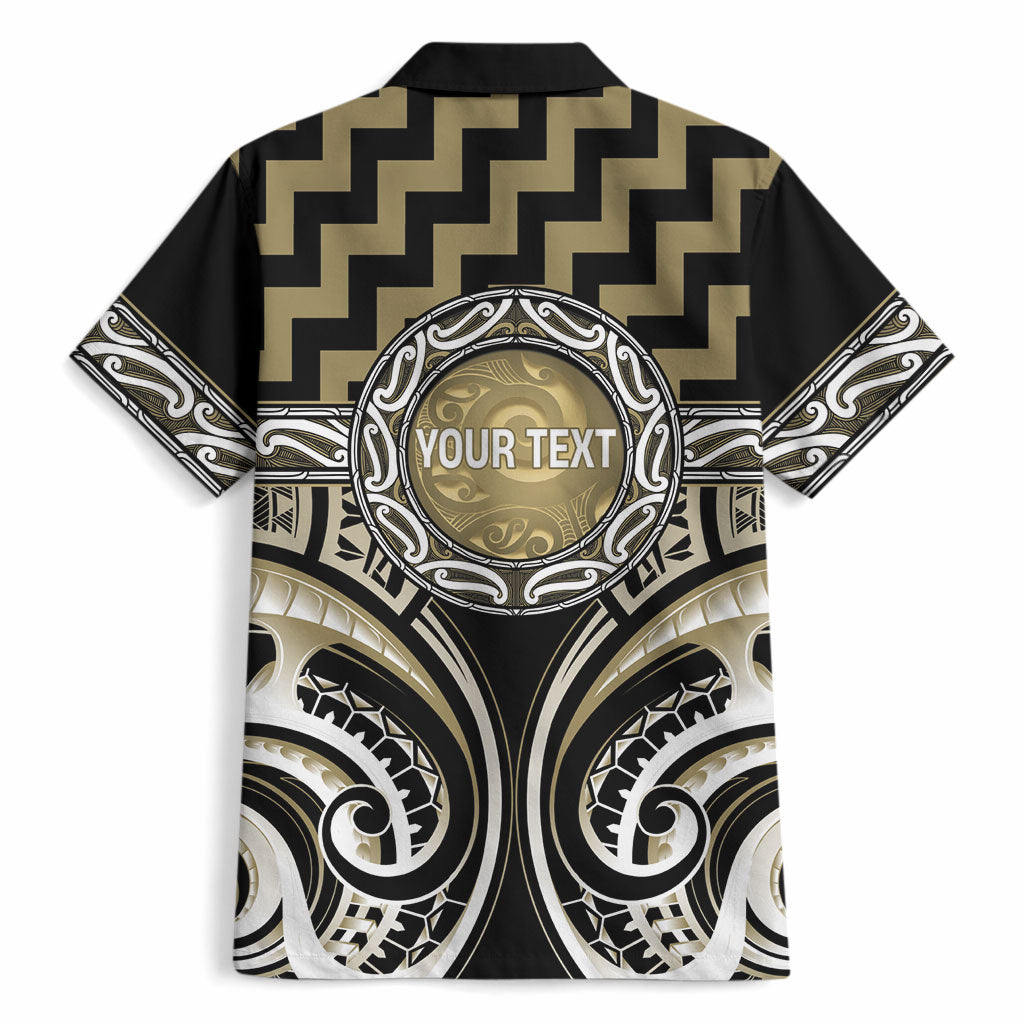 Aotearoa Waikato Tainui Personalised Hawaiian Shirt Maori Iwi Poutama Puhoro Tattoo