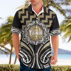 Aotearoa Waikato Tainui Personalised Hawaiian Shirt Maori Iwi Poutama Puhoro Tattoo
