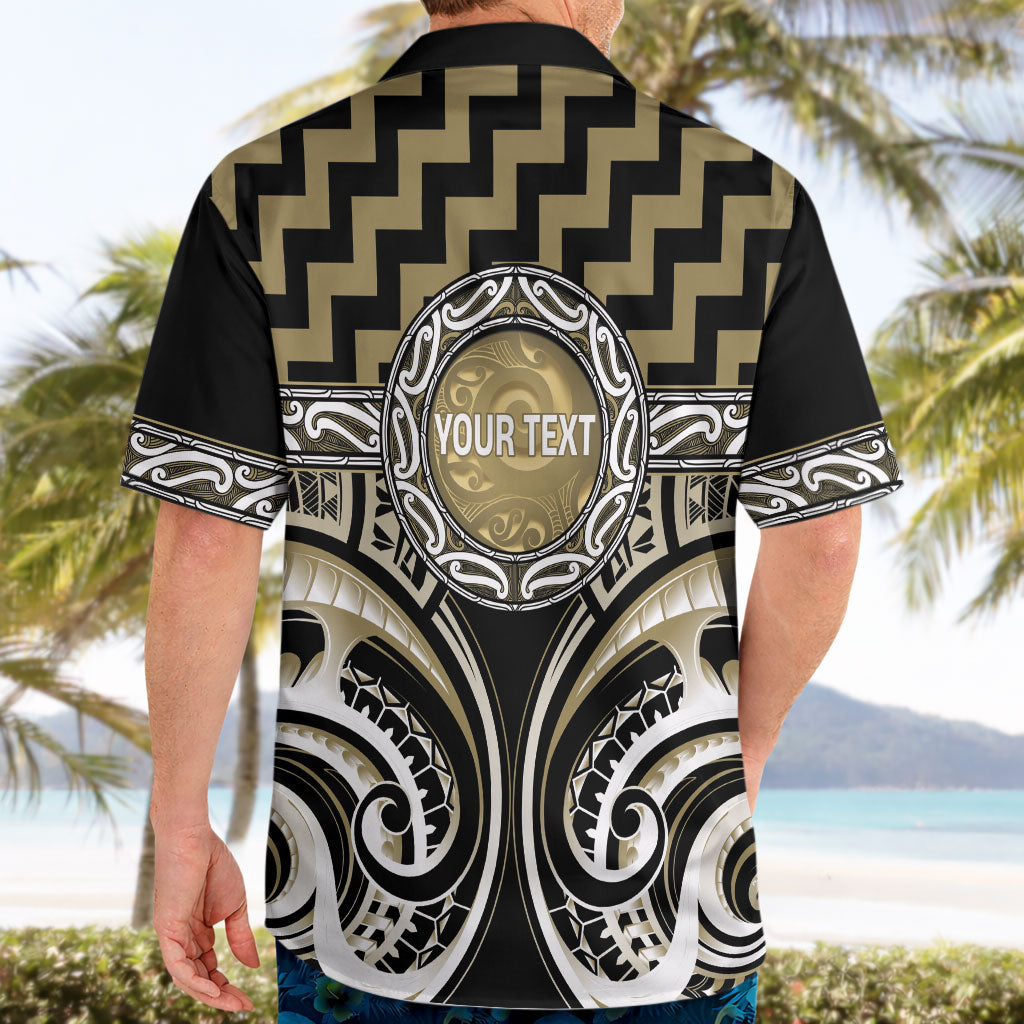 Aotearoa Waikato Tainui Personalised Hawaiian Shirt Maori Iwi Poutama Puhoro Tattoo