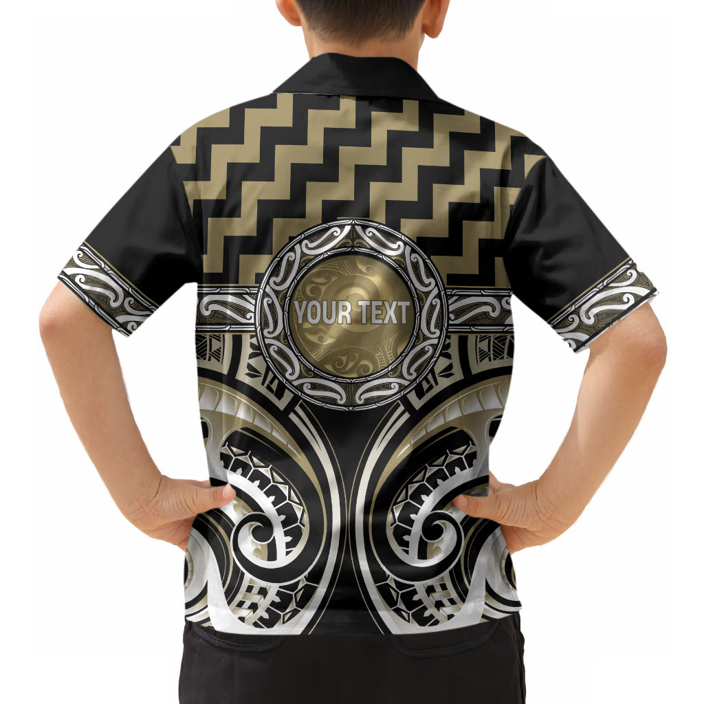 Aotearoa Waikato Tainui Personalised Hawaiian Shirt Maori Iwi Poutama Puhoro Tattoo