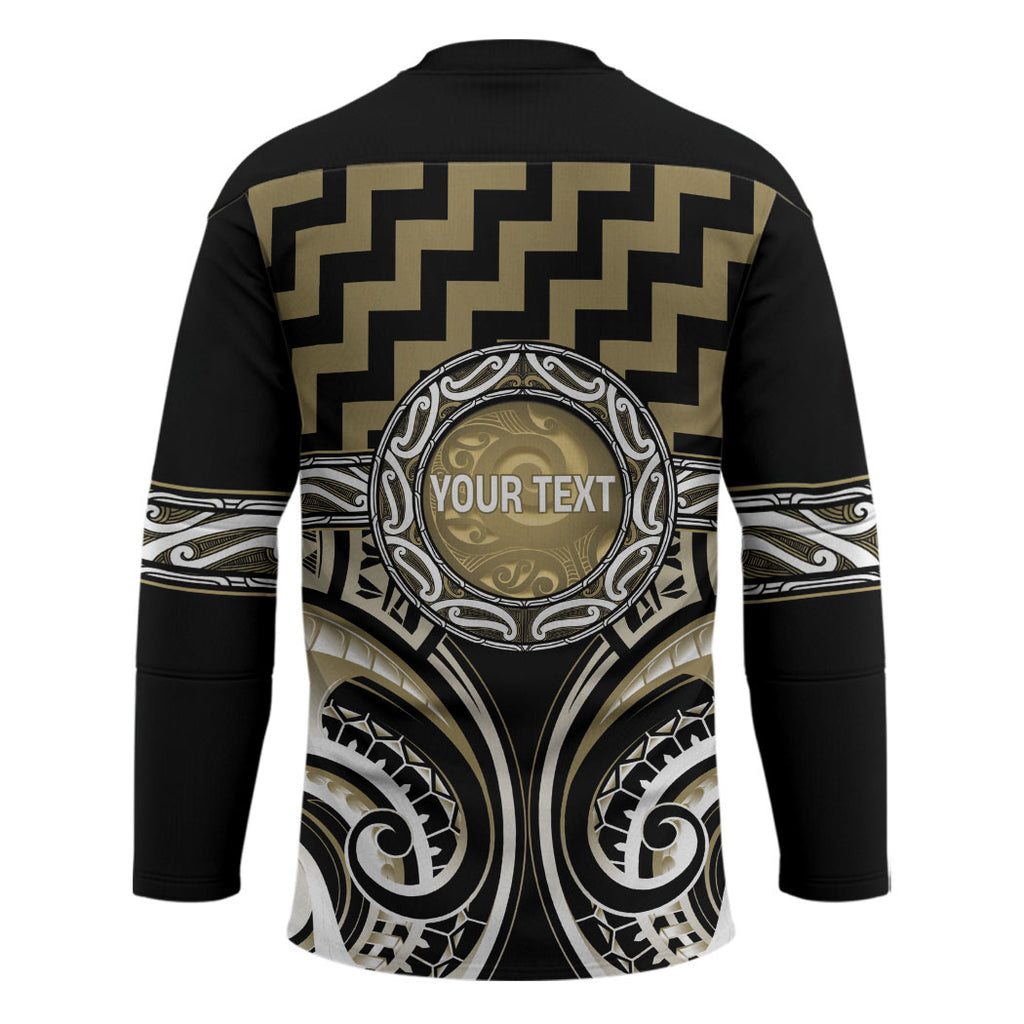 Aotearoa Waikato Tainui Personalised Hockey Jersey Maori Iwi Poutama Puhoro Tattoo