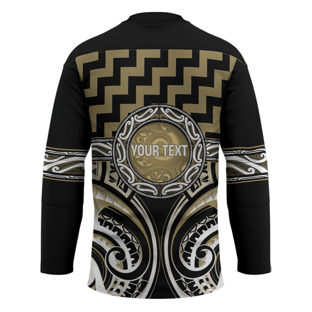 Aotearoa Waikato Tainui Personalised Hockey Jersey Maori Iwi Poutama Puhoro Tattoo