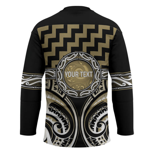 Aotearoa Waikato Tainui Personalised Hockey Jersey Maori Iwi Poutama Puhoro Tattoo