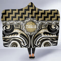 Aotearoa Waikato Tainui Hooded Blanket Maori Iwi Poutama Puhoro Tattoo