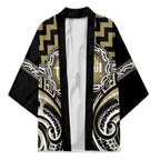 Aotearoa Waikato Tainui Personalised Kimono Maori Iwi Poutama Puhoro Tattoo