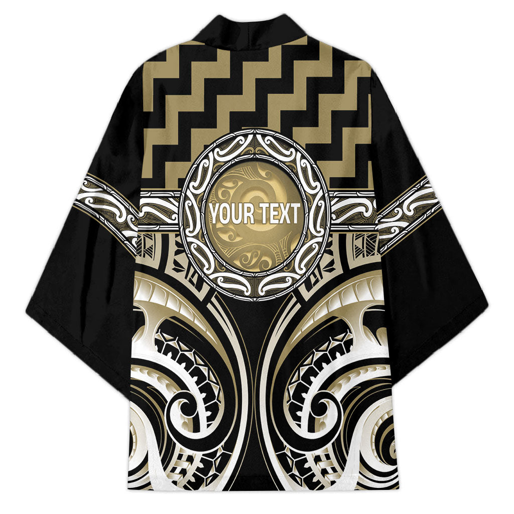 Aotearoa Waikato Tainui Personalised Kimono Maori Iwi Poutama Puhoro Tattoo
