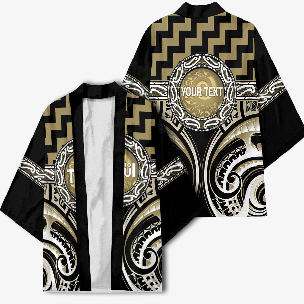 Aotearoa Waikato Tainui Personalised Kimono Maori Iwi Poutama Puhoro Tattoo