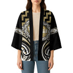 Aotearoa Waikato Tainui Personalised Kimono Maori Iwi Poutama Puhoro Tattoo
