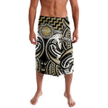 Aotearoa Waikato Tainui Personalised Lavalava Maori Iwi Poutama Puhoro Tattoo