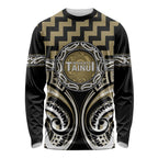 Aotearoa Waikato Tainui Personalised Long Sleeve Shirt Maori Iwi Poutama Puhoro Tattoo
