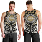 Aotearoa Waikato Tainui Personalised Men Tank Top Maori Iwi Poutama Puhoro Tattoo